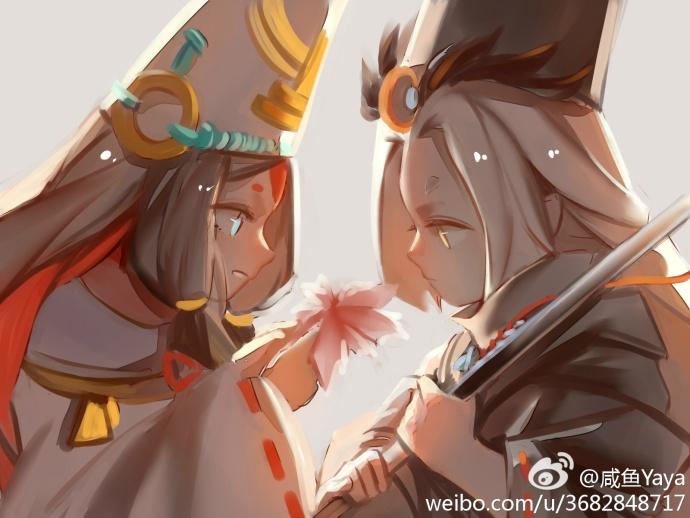 阴阳师‖ 黑白童子