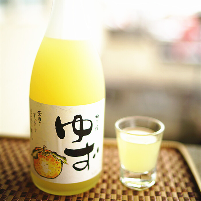 梅乃宿柚子酒720ml日本原产8度女生低度甜果酒