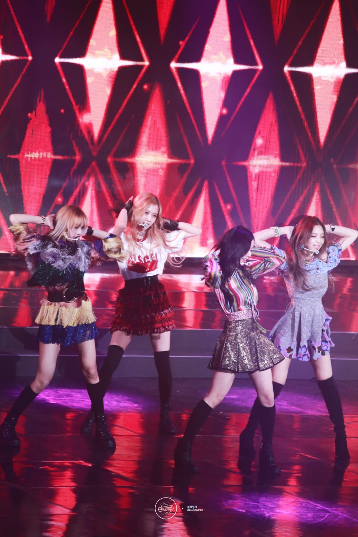 blackpink 170222 gaon颁奖典礼