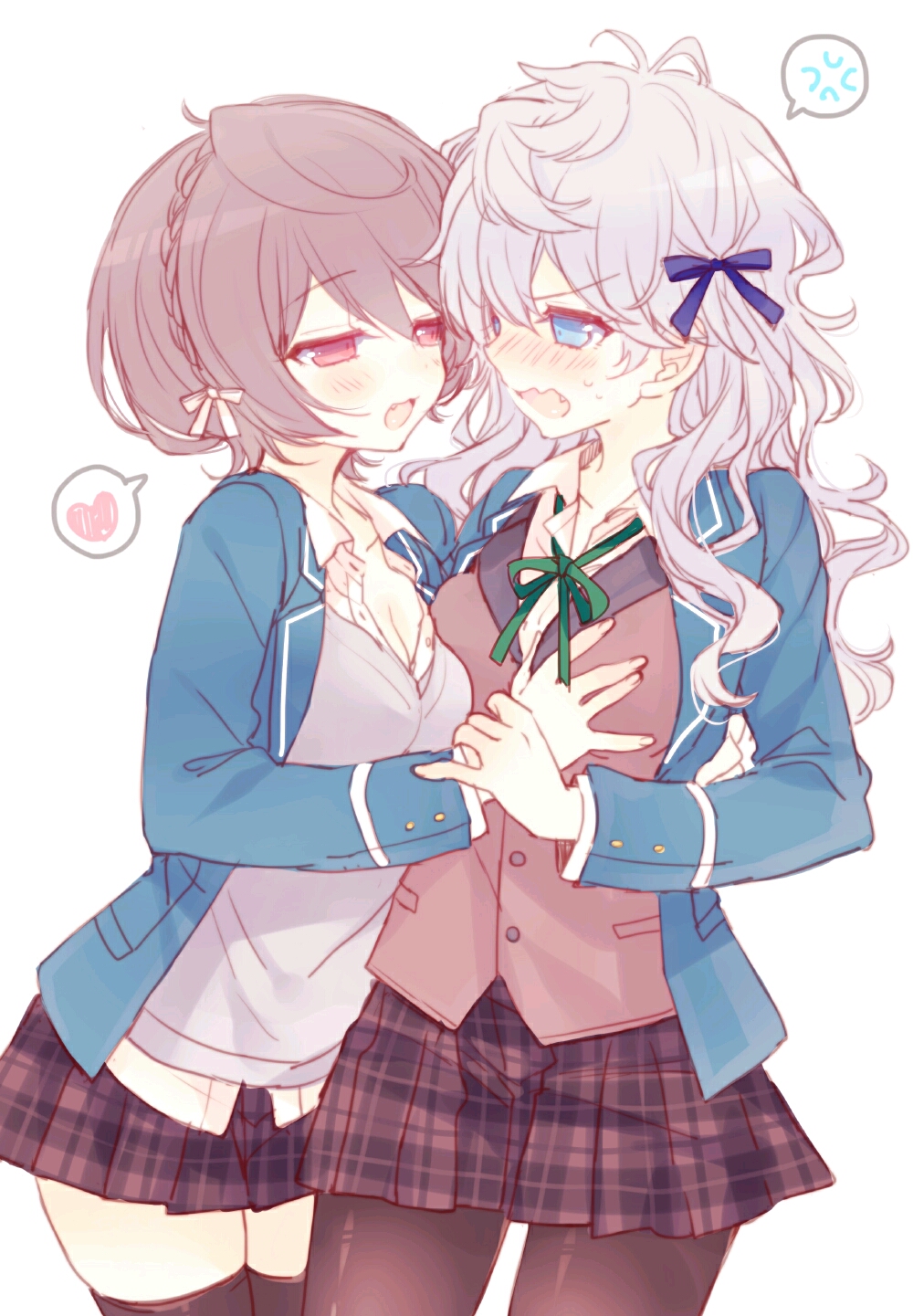 沐湷搬运偶像梦幻祭 濑名泉 朔间凛月 性转 壁纸 pixiv id:56276364
