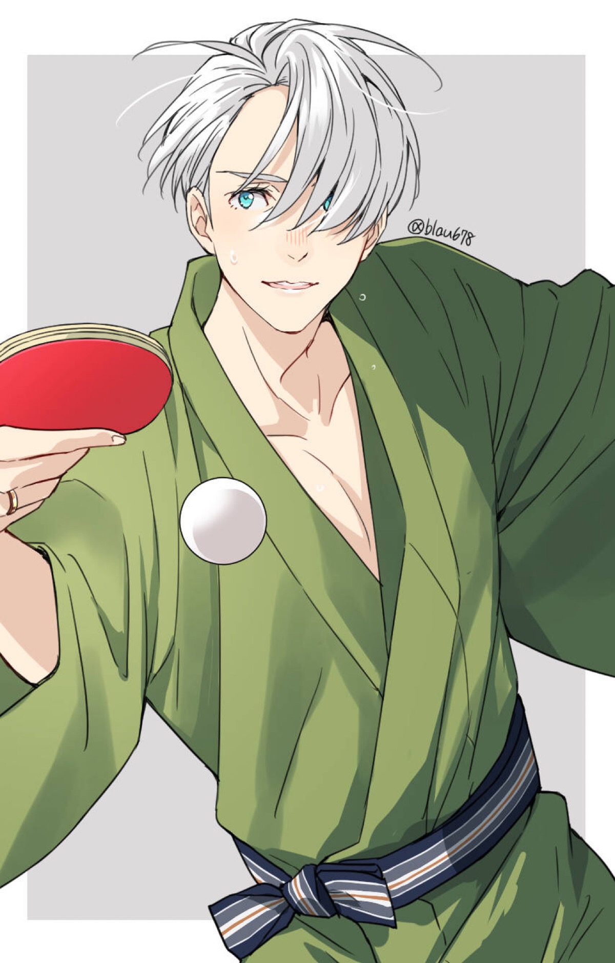 冰上的尤里# 维克托@这动漫真厉害