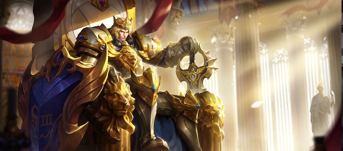 【王者荣耀-亚瑟】狮心王