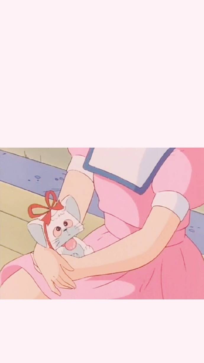 余悸 壁纸 粉色 动漫截图 软妹 手机壁纸.