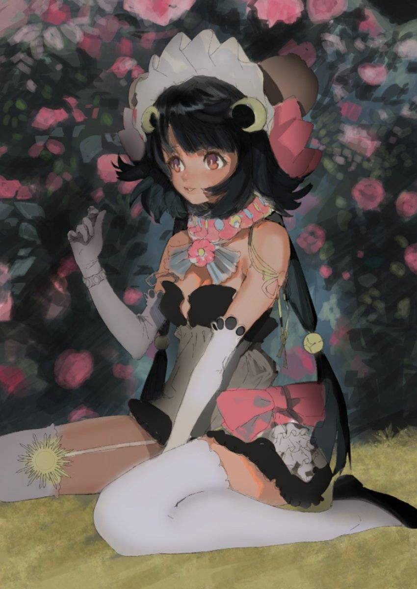 二次元内衣少女