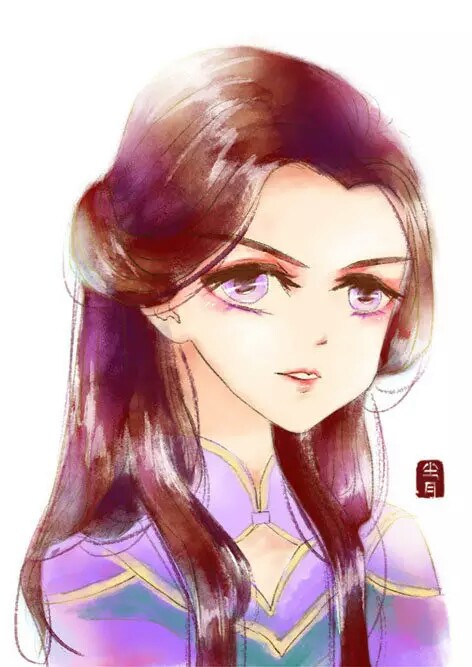 王者荣耀 紫霞仙子露娜 作者:尘月