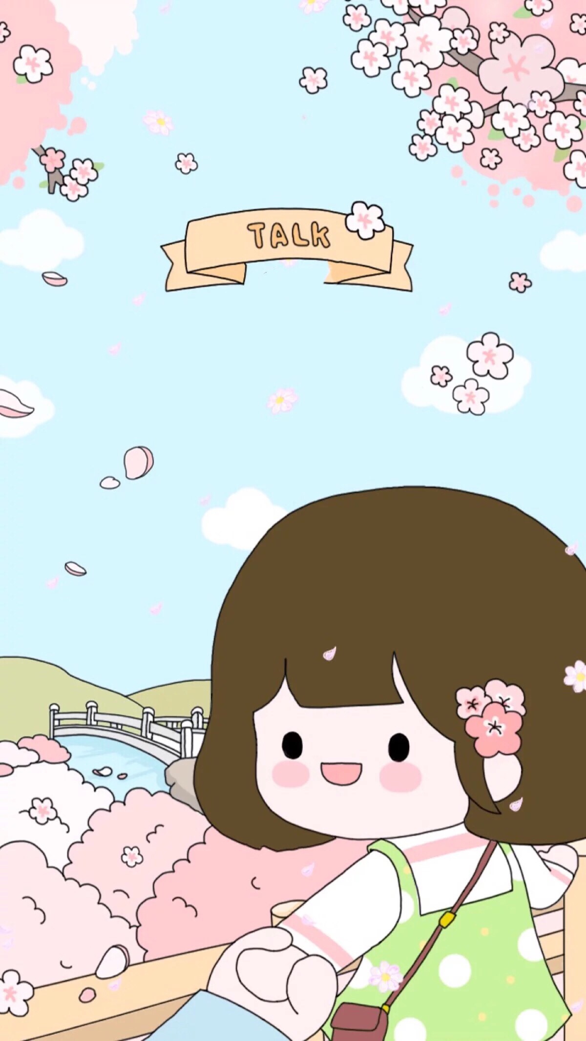 日系 韩系 软萌 手绘 闺蜜 少女心 套图 文艺 清新 卡通 简约 壁纸