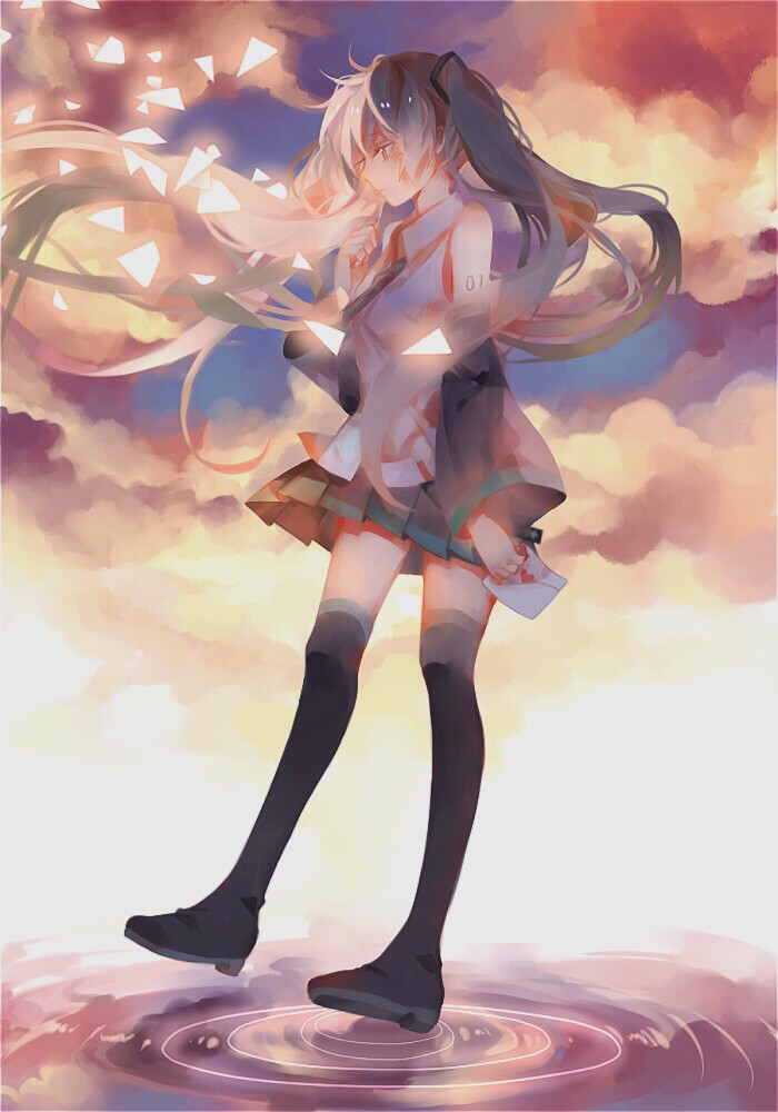 公主殿下#清新#唯美#初音#虚拟歌姬#动漫