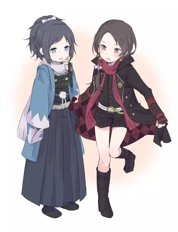 【侵删】pixiv p站 刀剑乱舞 冲田组 加州清光 大和守安定 清安 安清