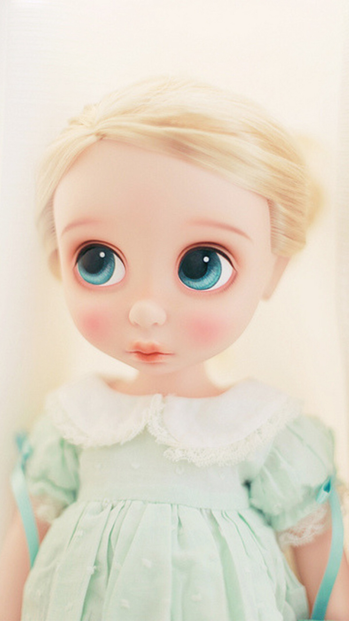 iphone壁纸 娃娃 芭比 可爱 静物|微博:假萝莉的壁纸 还有很多的壁纸