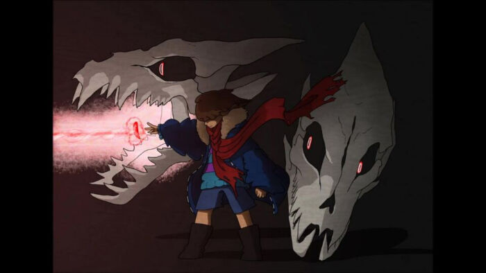 〔undertale/传说之下〕 frisk sans