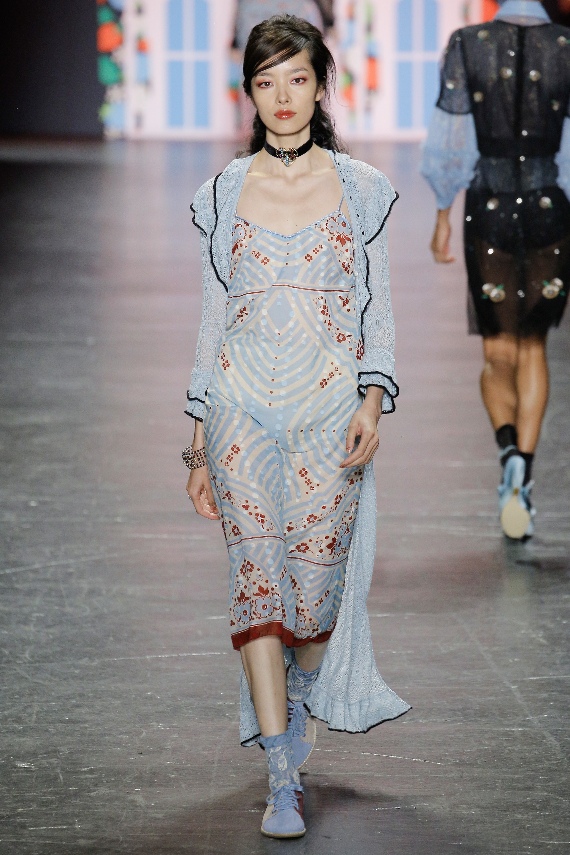 anna sui(安娜苏)纽约时装周 2017春夏系列时装秀