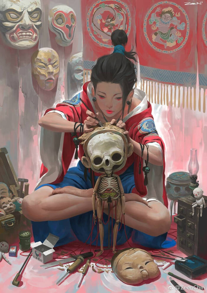 画师@zeenchin
