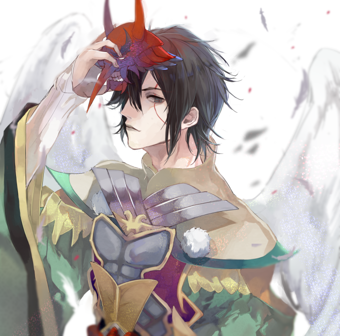 动漫 二次 阴阳师 大天狗 帅气 男头.