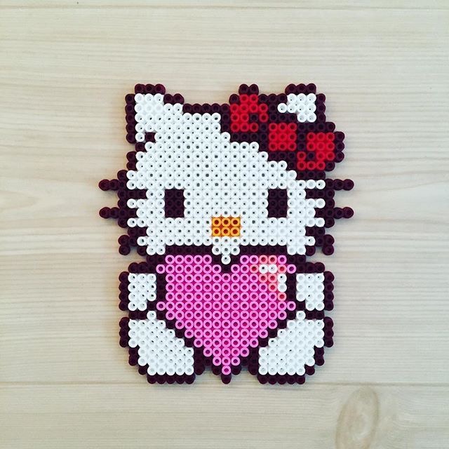 小舞家pbead拼豆kitty猫系列