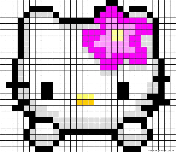 小舞家pbead拼豆kitty猫系列