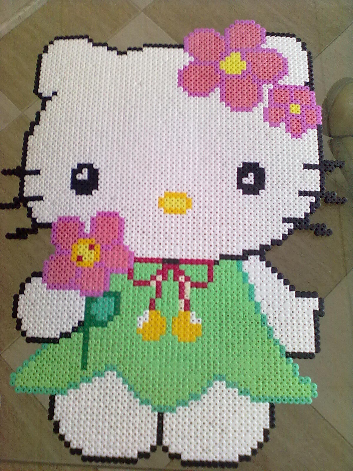 小舞家pbead拼豆kitty猫系列