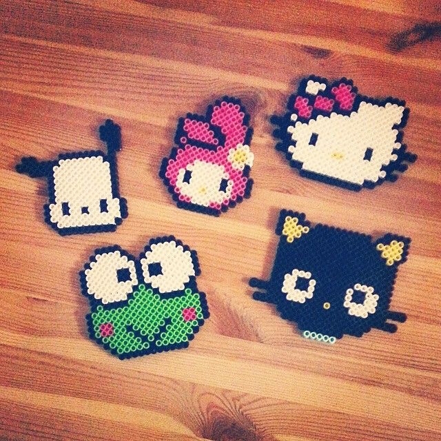 小舞家pbead拼豆kitty猫系列