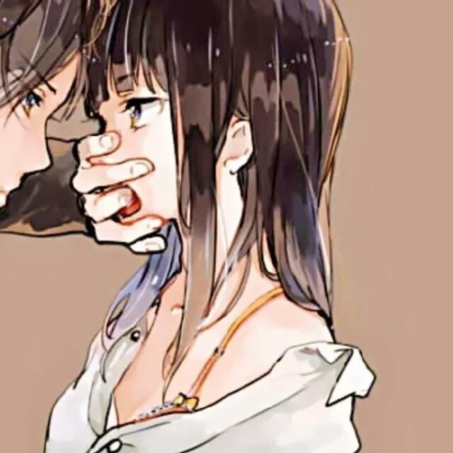 百合搞笑卡通漫画动漫古风情头动漫情头情侣头像二次元自截来源贴吧