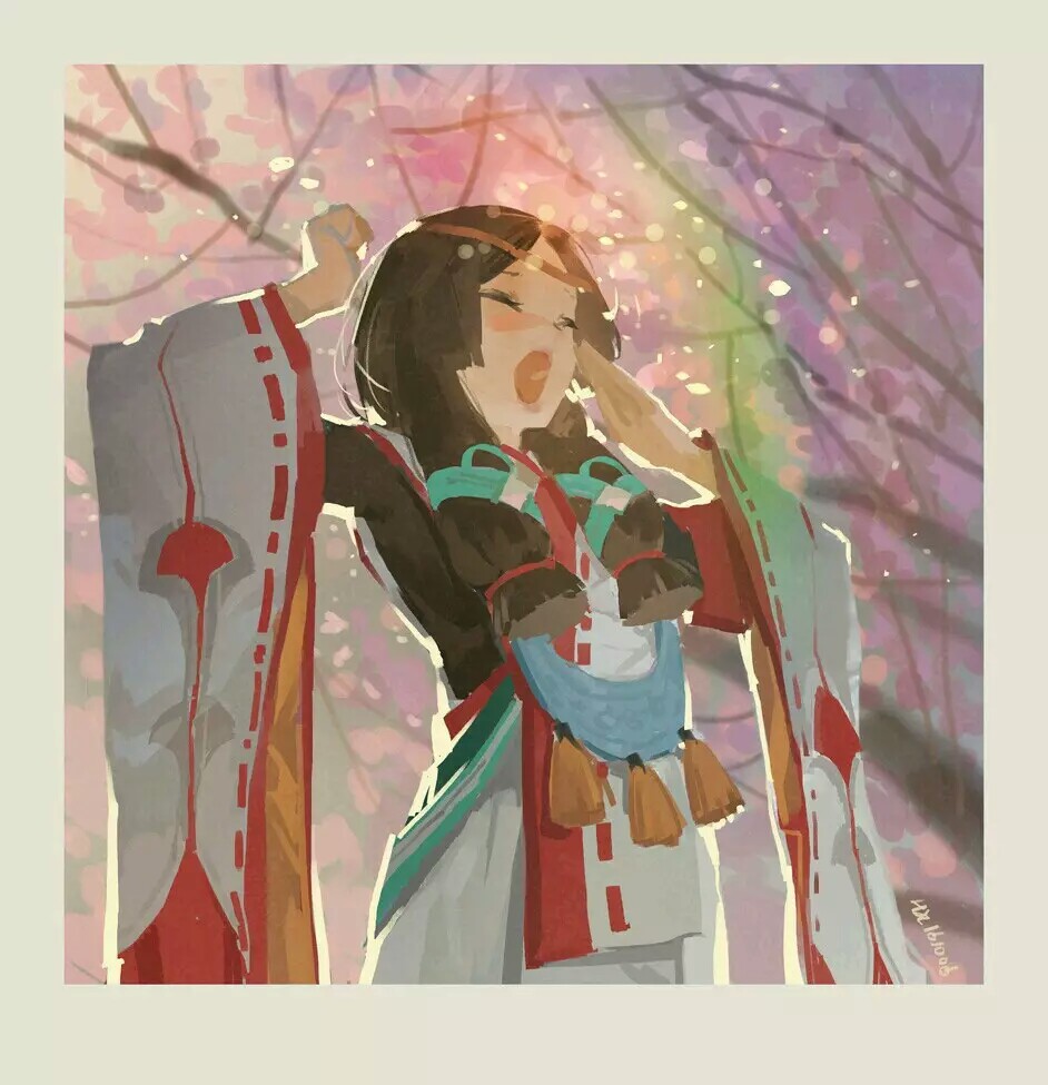 阴阳师#八百比丘尼