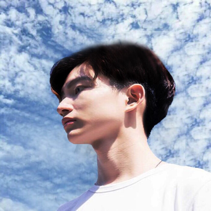 天空男头像