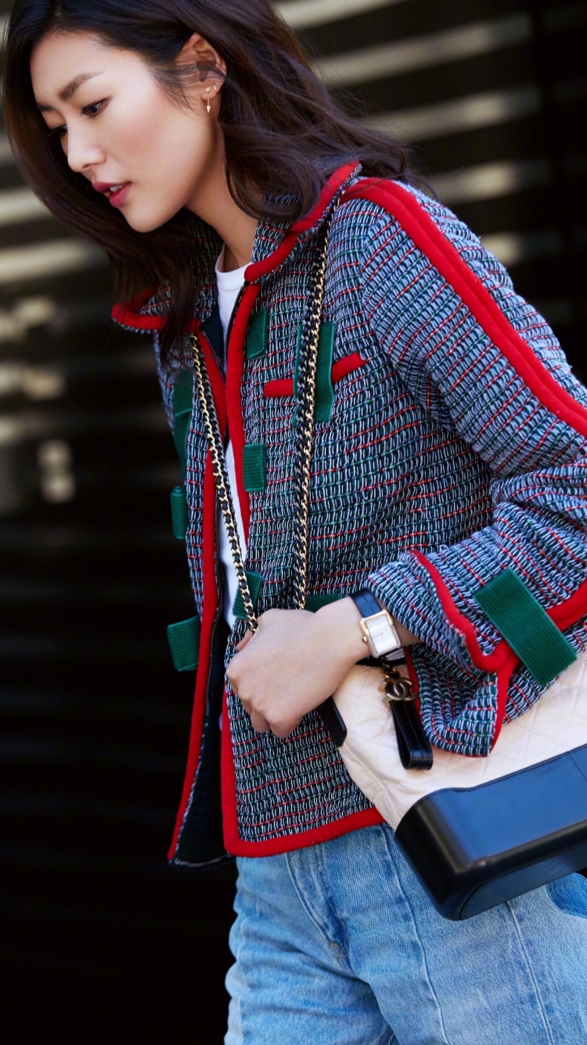 香奈儿gabrielle手袋# 刘雯