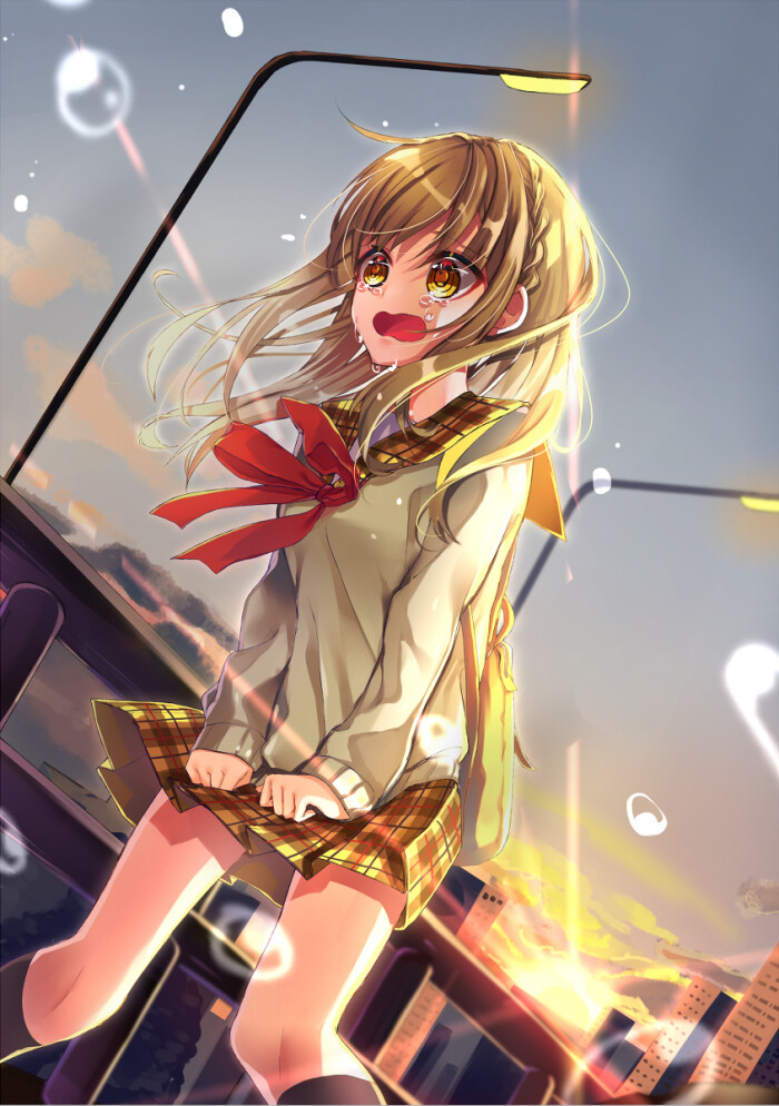 二次元 少女 校服 校园风 p站-堆糖,美好生活研究所