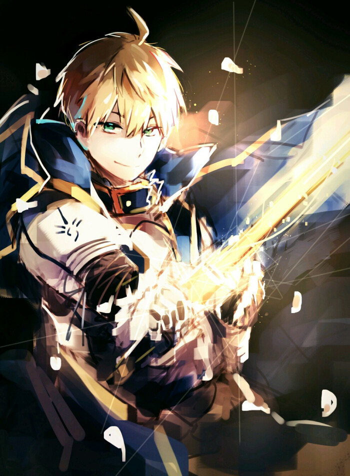 saber 吴王 阿尔托莉雅 潘德拉贡 呆毛王 旧剑 fate 吉尔伽美什