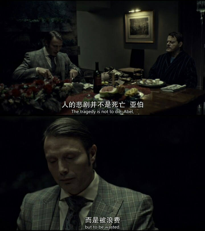【汉尼拔第二季】hannibal/麦德斯·米科尔森/生活/励志/文字/句子