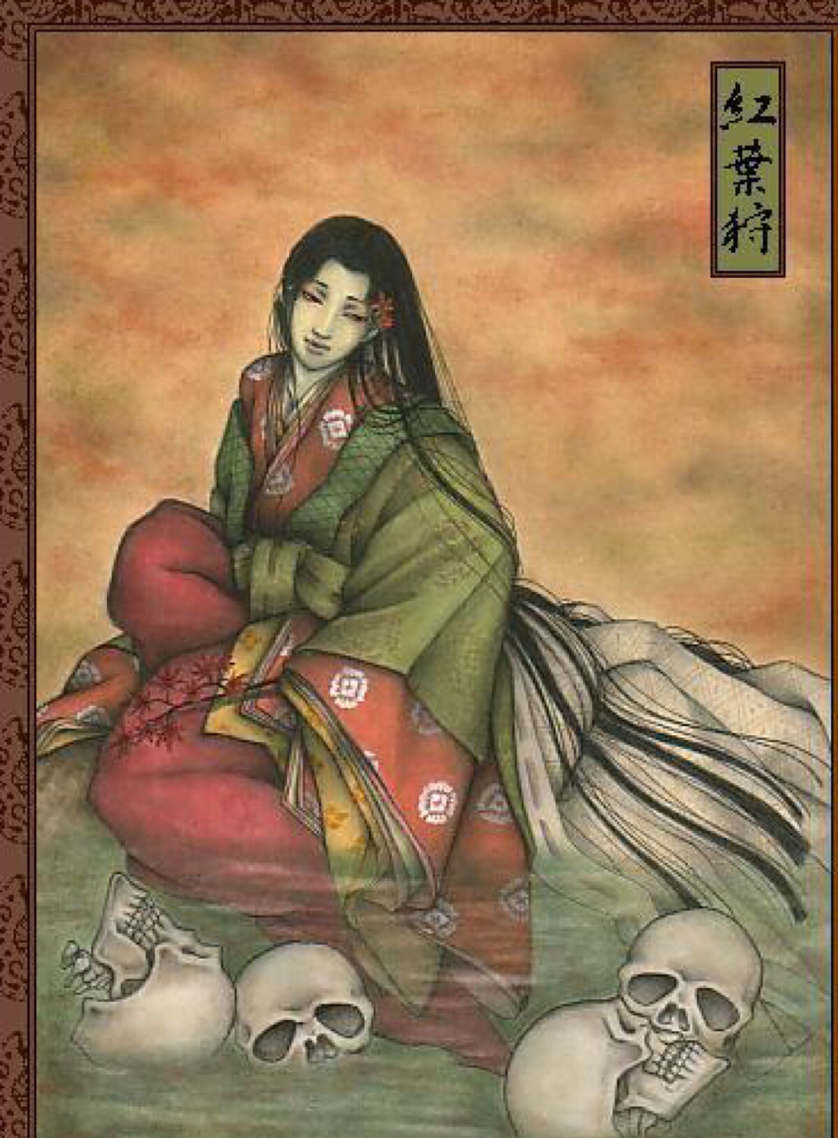 红叶狩图片