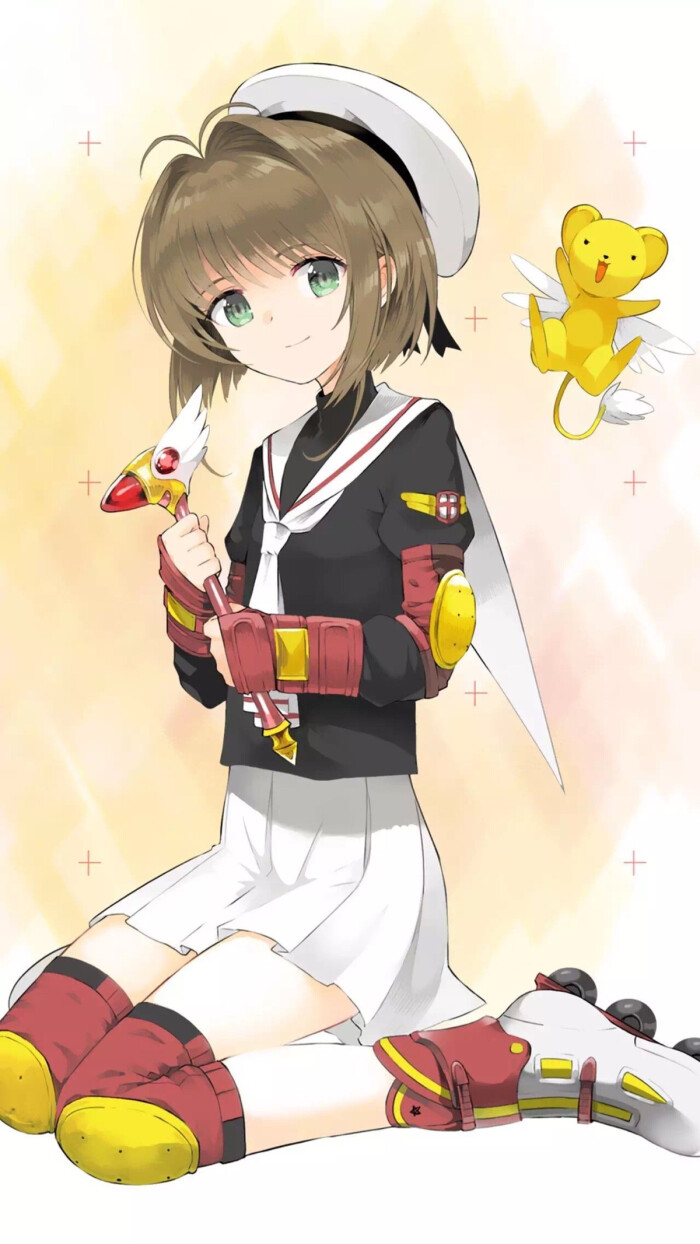 《百变小樱丸子卡》木之本樱小狼知世雪…-脸大半魔术头怎么扎图片