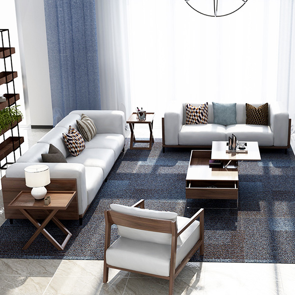 北欧格调真皮沙发小户型皮沙发头层牛皮简约现代客厅组合皮艺沙发