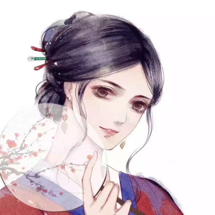 佟湘玉 手绘 古风 头像