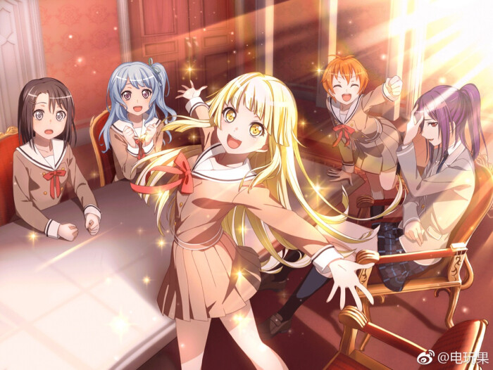 bangdream手游卡牌动漫弦卷心