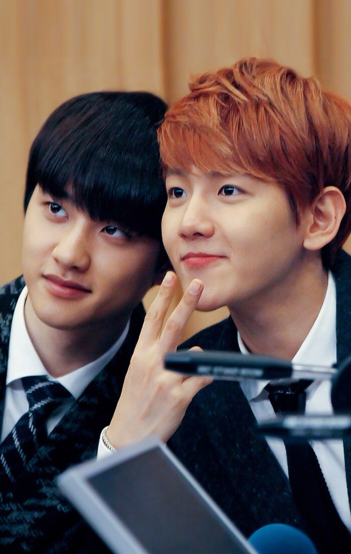 exo 边伯贤 都暻秀 d.o. dobaek