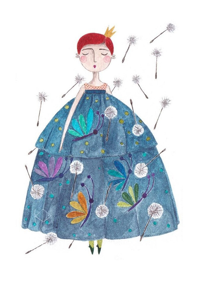 水彩插画 来自罗马尼亚插画师kürti andrea的作品