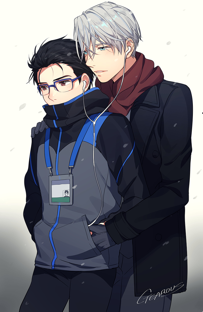 维勇【侵删致歉】冰上的尤里 yuri on ice p站画师 gearous 作品【侵