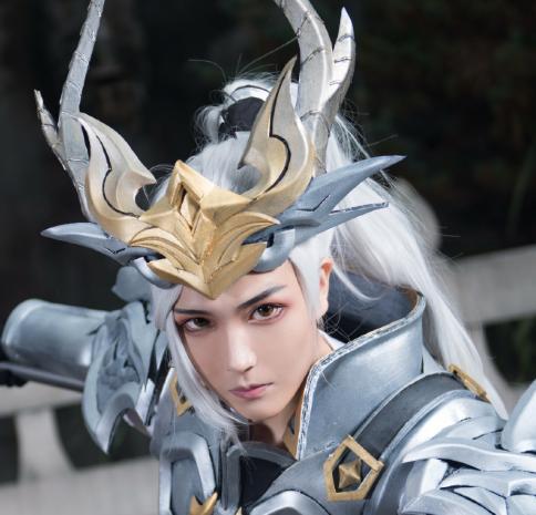 王者荣耀cosplay韩信白龙吟
