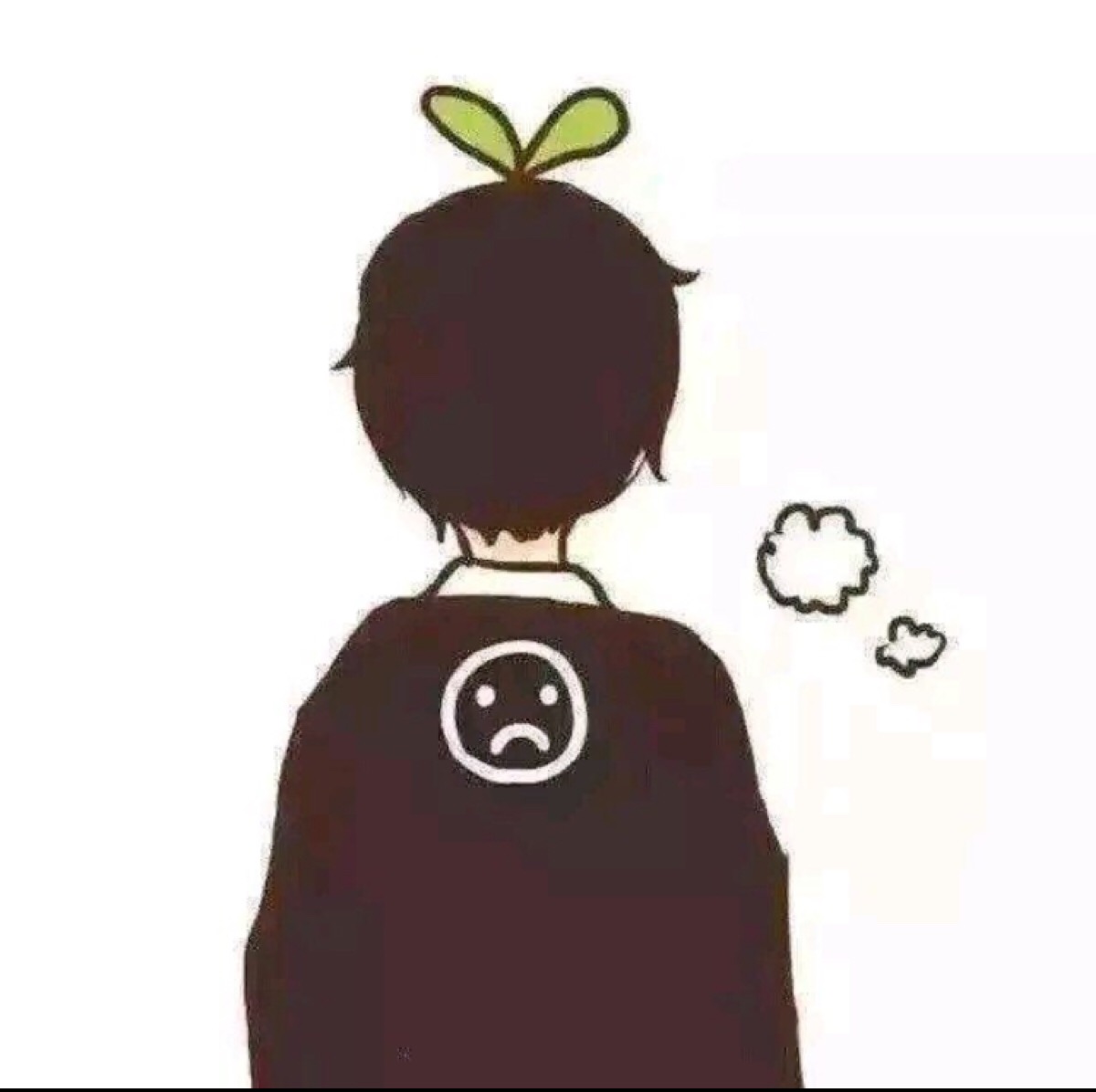哭脸 情侣头像.