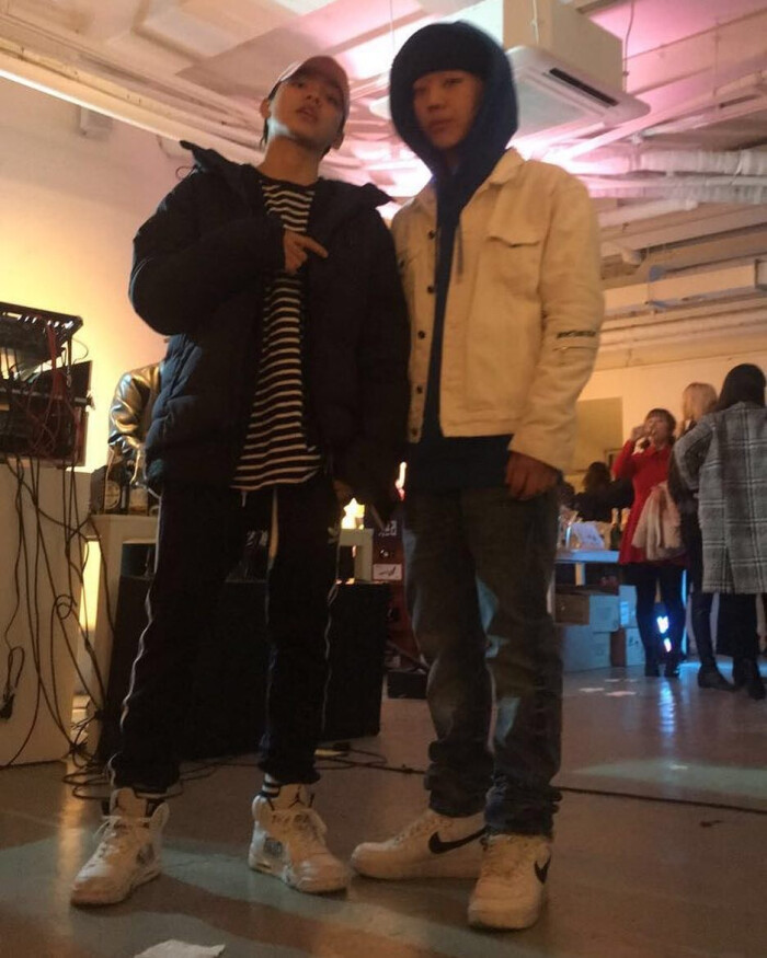张龙俊与梁洪源 noel with youngb