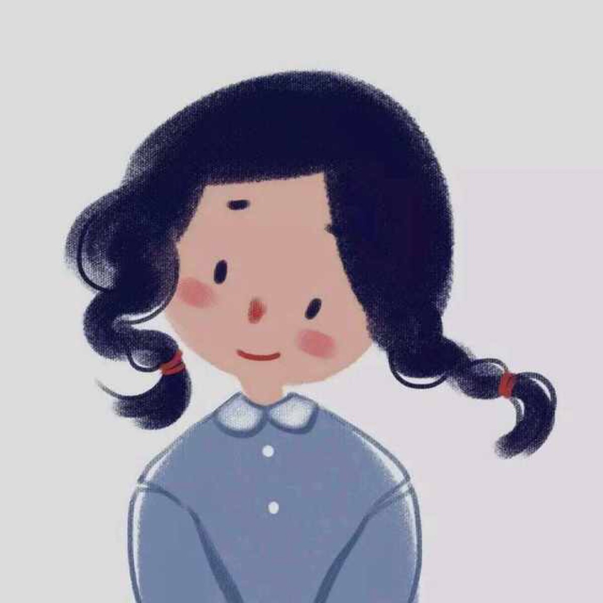 圆脸系列 女头像 情侣头像