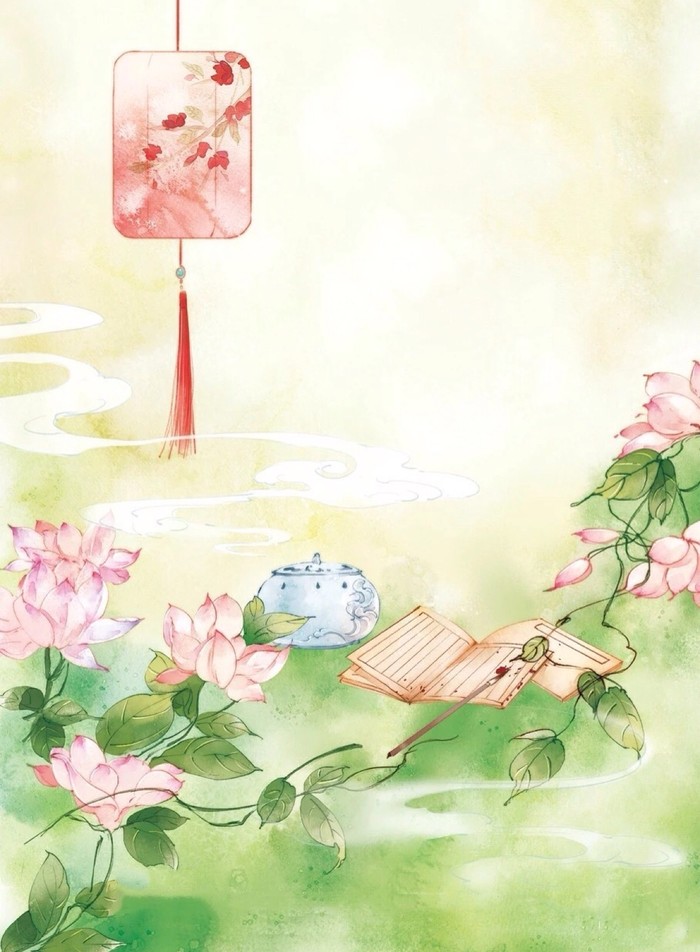 手绘古物 【莲花】【信纸】【古风】