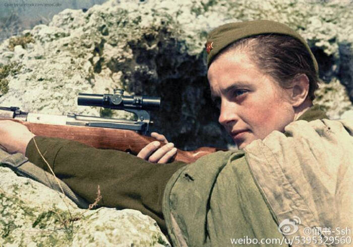 柳德米拉狙击手姑娘