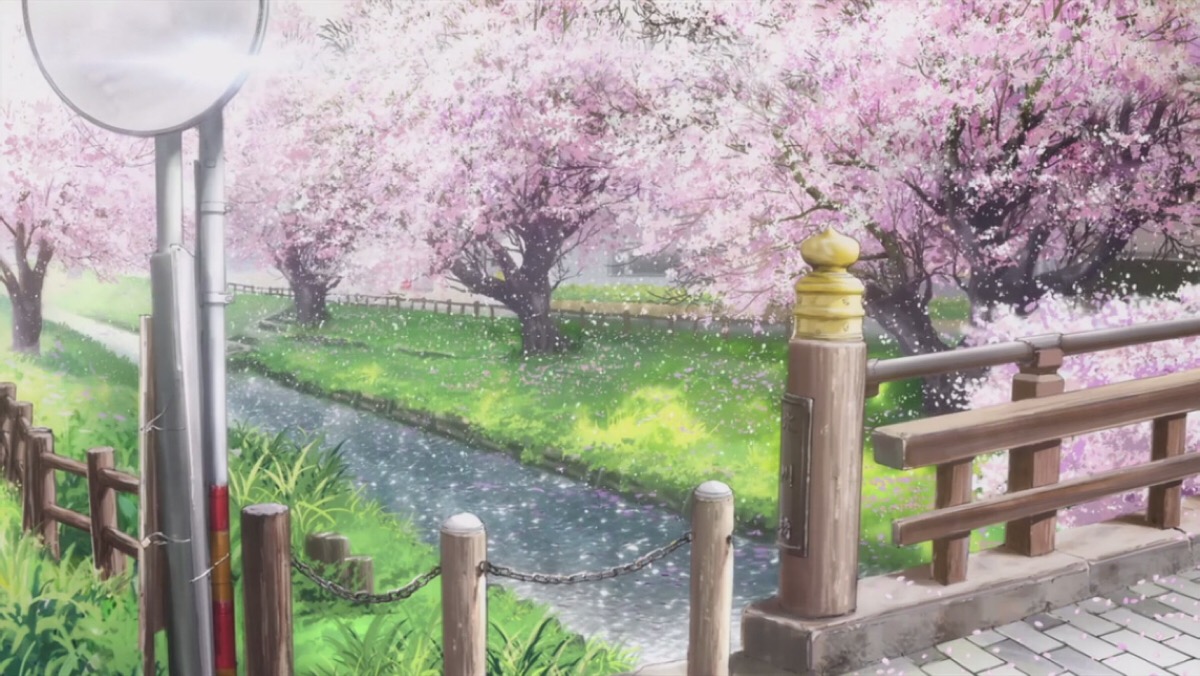 二次元里的细节美 樱花番剧:月色真美