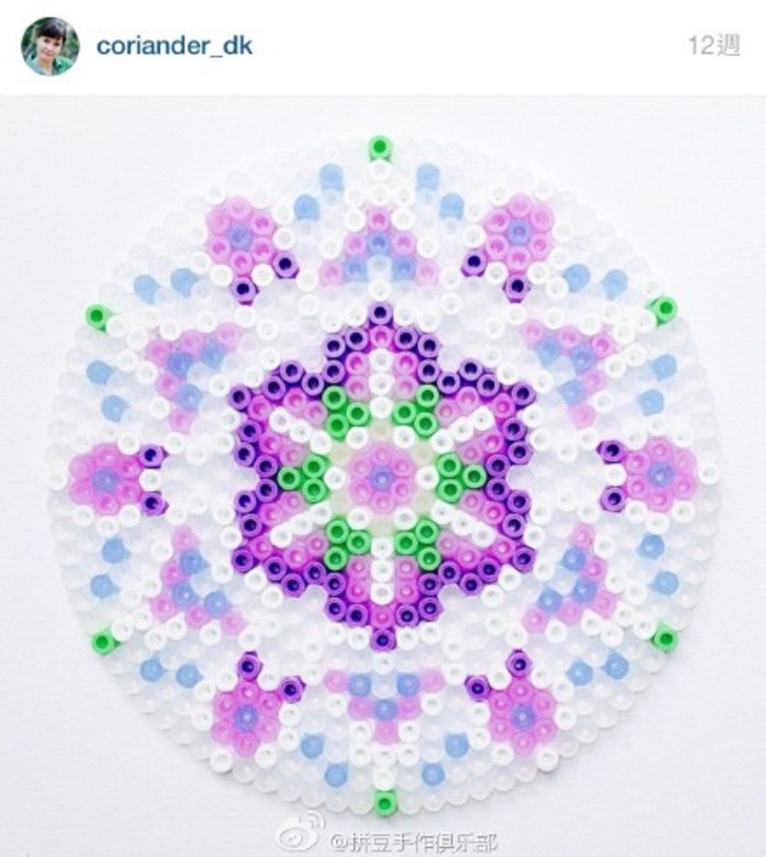 小舞家pbead拼豆圆形模板系列