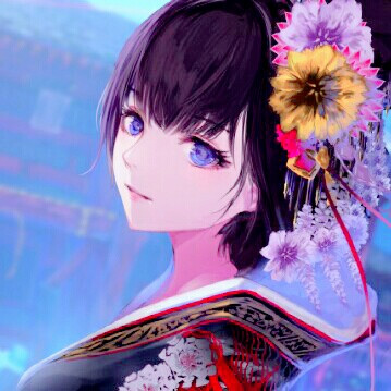[kili]二次漫头 动漫 卡通 女头 自截 调色 少女 和服 气质 御姐