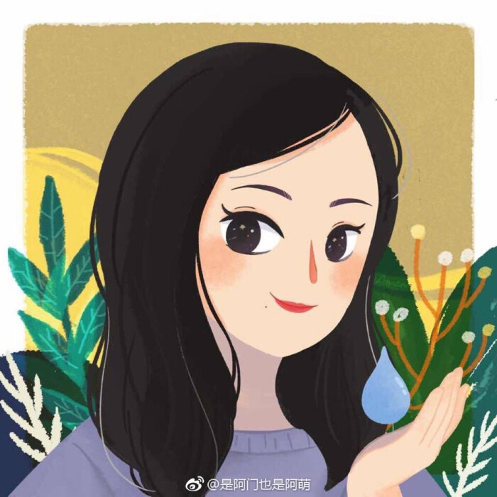 微博@梁阿闻 给boss画的头像