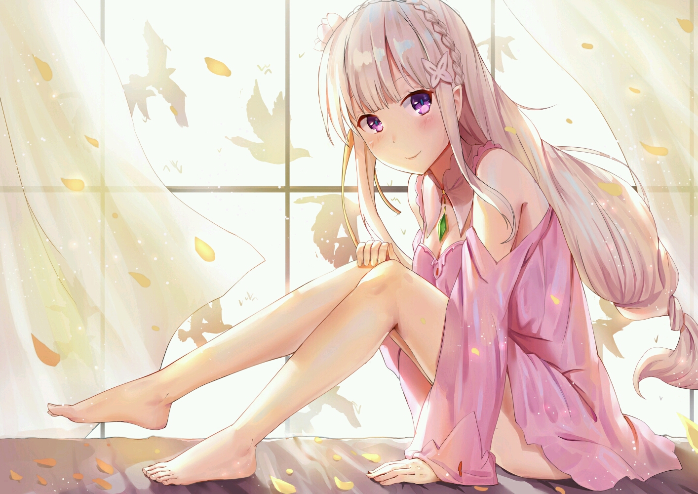 【来源pixiv,侵删】エミリア画师:干物a太艾米莉娅(亦译:爱蜜莉雅)