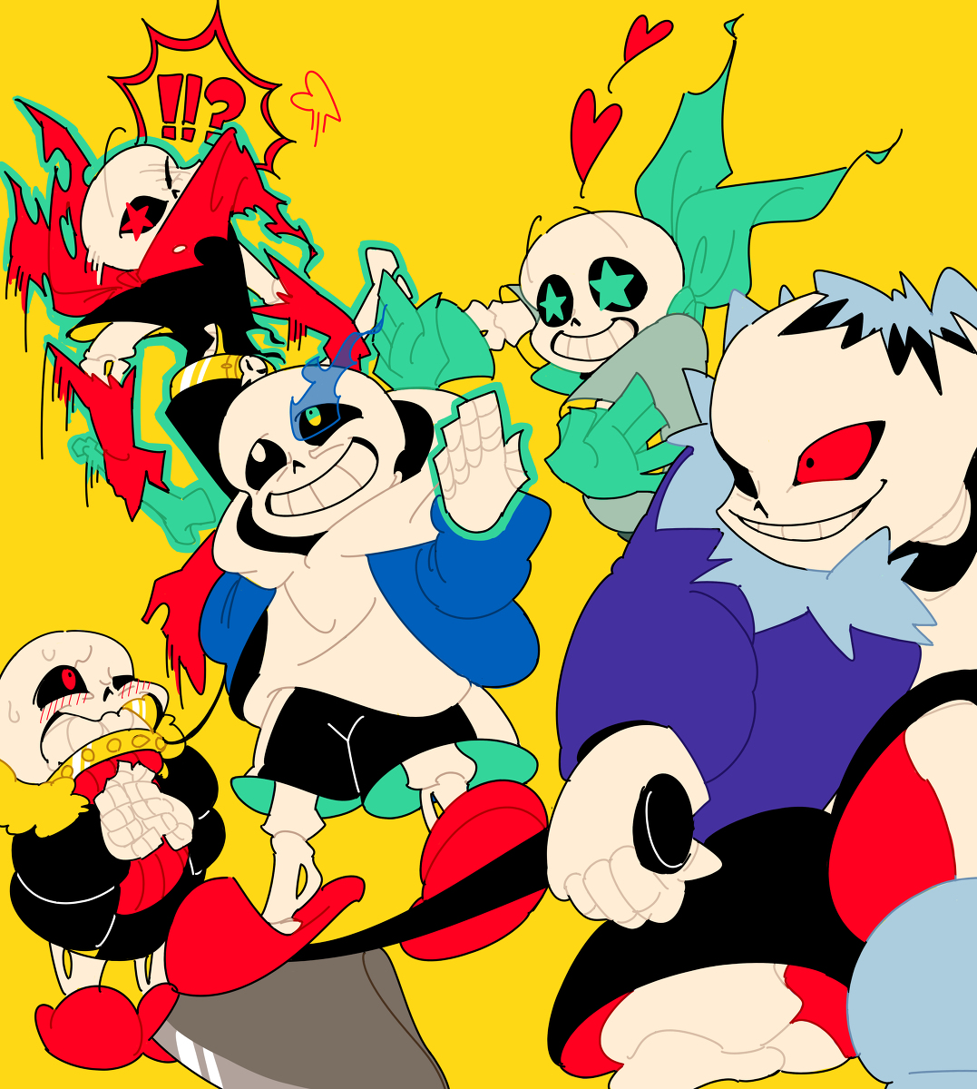 undertaleau——sans们