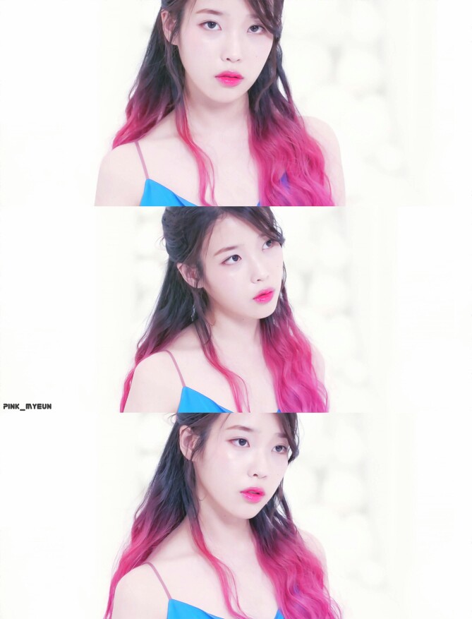 iu李知恩 正规四辑palette mv截图cr.pink_myeun