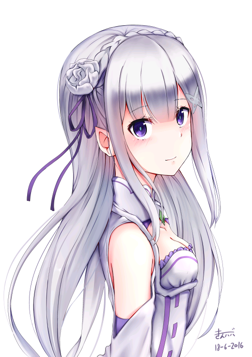 【来源pixiv,侵删】エミリア画师:ぎんハハ艾米莉娅(亦译:爱蜜莉雅)